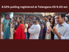 8.52% polling registered at Telangana until 9:00 am,8.52% polling registered,polling registered at Telangana,Telangana until 9:00 am,Telangana, KTR, BRS, KCR, Congress, Revanth Reddy,Telangana Election 2023,Telangana Elections 2023 Voting Live Updates,Mango News,Telangana Election Result 2023 Date,2023 Exit Polls,Assembly Elections 2023 highlights,Telangana Politics,Telangana Assembly polls,Telangana Elections 2023,Telangana Elections Latest News,Telangana Elections Latest Updates,Telangana Elections Live News,Telangana polling News Today,Telangana polling Latest News