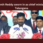 Revanth Reddy took oath as Chief minister of Telangana,Revanth Reddy who took oath,Revanth Reddy as Chief Minister,Took oath as Chief Minister,CM Revanth Reddy, Telangana CM, Congress, Congress Government, Batti Vikramarka,Mango News,Telangana Cabinet News,Congress leader Revanth Reddy,Telangana Latest News And Updates,Telangana Politics, Telangana Political News And Updates, Revanth Reddy Latest News,Revanth Reddy Latest Updates