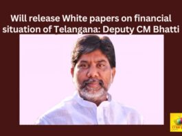 Will release White papers on financial situation of Telangana Deputy CM Bhatti,Will release White papers on financial situation,financial situation of Deputy CM Bhatti,situation of Telangana Deputy CM,Congress preparing White Paper,Mango News,Bhatti Vikramarka, Deputy chief minister Bhatti Vikramarka,BRS, Finance Dept, Telangana, Telangana CMO,Deputy CM Bhatti Latest News,Deputy CM Bhatti Latest Updates,Telangana Latest News And Updates