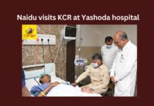 Naidu visits KCR at Yashoda hospital,Naidu visits KCR,KCR at Yashoda hospital,Naidu at Yashoda hospital,KCR, CBN, KTR, Bhatti, Harish Rao, Congress, BRS,Chandrababu naidu, kcr, KCR in hospital, Yashoda hospital,TDP,Mango News,Chandrababu Naidu Visits KCR,KCR Recovering Well,Former Telangana CM KCR,Several leaders visit former CM KCR,Chandrababu Latest News,Chandrababu Latest Updates,Telangana Latest News And Updates,Telangana Politics, Telangana Political News And Updates