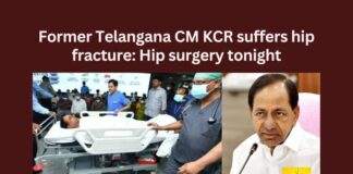Former Telangana CM KCR suffers hip fracture likely to undergo surgery,Former Telangana CM KCR,KCR suffers hip fracture,fracture likely to undergo surgery,KCR, BRS, Surgery, Hip fracture, Telangana, CMO, Revant Reddy, KTR, Harish Rao,Mango News,Telangana CM KCR Latest News,Telangana CM KCR Latest Updates,Telangana CM KCR Live News,CM KCR suffers hip fracture News Today,Telangana Latest News And Updates