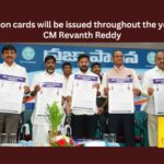 Ration Cards Will Be Issued Throughout the Year CM Revanth Reddy,Ration Cards Will Be Issued,Ration Cards Throughout the Year,CM Revanth Reddy,Revanth Reddy, Bhatti, Telangana, CMO, Praja Palanat, Uttam Kumar Reddy,Mango News,BRS Leader Dasoju Fires,Congress Govt Focus On Ration Card,Telangana Congress govt,Telangana introduces single application,Govt to give white ration cards,CM Revanth Reddy Latest News,CM Revanth Reddy Latest Updates,Telangana Latest News And Updates,Telangana Politics, Telangana Political News And Updates