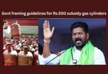 Govt Framing Guidelines For Rs 500 Subsidy Gas Cylinders,Govt Framing Guidelines,Govt Framing Guidelines For Rs 500,Guidelines For Rs 500 Subsidy Gas Cylinders,Gas Cylinders,Revanth Reddy, Telangana CMO, Maha Lakshmi, A Revanth Reddy, KCR, BRS KTR,Mango News,Poll promise of LPG cylinder,Govt Framing Guidelines Latest News,Revanth Reddy Latest News,Revanth Reddy Latest Updates,Telangana Mahalakshmi Scheme Latest Updates