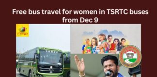 Free bus travel for Women in TSRTC buses from Dec 9,Free bus travel for women,TSRTC buses from Dec 9,women in TSRTC buses,Mango News,Telangana, Revanth Reddy, CM Revanth, Sridhar Babu, Uttam Kumar Reddy, Seethakka,Free bus travel,Mango News,TSRTC gearing up,Revanth Reddy Latest News,Revanth Reddy Latest Updates,Telangana Congress six guarantees Latest News,Telangana Congress six guarantees Latest Updates,TSRTC buses Latest News,TSRTC buses Latest Updates