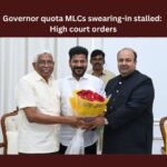 Governor quota, MLC, High court orders, BRS government, Amir Alikhan, HC, Revanth Reddy, BRS leaders, Revanth Reddy News And Live Updates, Telangna Congress Party, Telangna, Telangana News, Telangana News Today In English, CM Revanth Reddy, Mango News