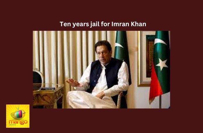 Ten years, Imran Khan, jail , Pakistan court jails, Pakistan, PM Imran Khan, leaking state secrets, Arrest, 10-year jail, Prime Minister Imran Khan, pakistan latest updates, Political Updates, Latest Political Updates, Prison, Mango News