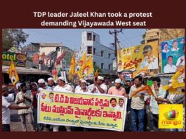 TDP, Jaleel Khan, Vijayawada West seat, YSRC, Muslims Annoyed At Jaleel Khan, YSR Congress Party, Janasena,Vijayawada, West, Potina Mahesh, Andhra Pradesh News Updates, AP Political News, AP Politics, AP Elections, Mango News