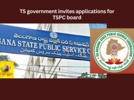 TS Government Invites Applications for TSPC Board,TS Government Invites Applications,Applications For TSPC Board,Telangana, Revanth Reddy, Congress, State Government, Marpu Kavali, Bhatti Vikramarka,Mango News,TS government Latest News,TSPC Board Latest News,Applications for TSPC Latest News,TSPSC Chairman,TSPSC Members,Chairman and Members Positions,Telangana Latest News And Updates,Telangana Politics, Telangana Political News And Updates
