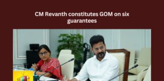 CM Revanth Constitutes GOM On Six Guarantees,CM Revanth Constitutes GOM,CM Revanth On Six Guarantees,CM Revanth Reddy, Telangana, Ponnam Prabhakar, Ponguleti, Sridhar Babu, Congress, Brs, Abhaya Hastham,Mango News,New Telangana CM Revanth Reddy,Telangana CM Revanth Reddy,Group Of Ministers,CM Revanth Reddy Latest News,CM Revanth Reddy Live Updates,Telangana Latest News And Updates,Telangana Politics, Telangana Political News And Updates