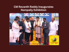 CM Revanth Reddy inaugurates Nampally Exhibition,CM Revanth Reddy,CM Revanth inaugurates Nampally Exhibition,Nampally Exhibition,Revanth Reddy, TPCC, Telangana CM, CMO, Congress, BRS,Mango News,Nampally exhibition grounds,Numaish 2024 in Hyderabad,Numaish Unveiled,Hyderabad ka Nishan Numaish,CM Revanth Reddy Latest News,CM Revanth Reddy Latest Updates,Nampally Exhibition News Today,Nampally Exhibition Latest News,Nampally Exhibition Latest Updates,Telangana Latest News And Updates,Telangana Politics, Telangana Political News And Updates