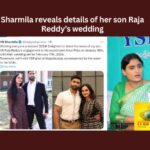 Sharmila Reveals Details Of Her Son Raja Reddys Wedding,Sharmila Reveals Details Of Her Son,Details Of Her Son Raja Reddys Wedding,Raja Reddys Wedding,YS Sharmila, YS Jagan, YSRTP, YSRCP, Raja Reddy, VIjayamma, Anil Kumar,Mango News,Sharmila Son To Tie Knot,YS Sharmila Key Announcement,Sharmila Formally Announces Wedding,Raja Reddys Wedding Latest News,Raja Reddys Wedding Latest Updates,Sharmila Latest News,Sharmila Latest Updates