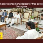 1.05 Crore Consumers Eligible For Free Power At Telangana,1.05 Crore Consumers Eligible,Consumers Eligible For Free Power,Free Power At Telangana,Applications Received In Telangana,Gruha Jyothi,Revanth Reddy, 6 Guarantees, Free Power,Mango News, Telangana, Bpl, Aaru Guranteelu,Free Power Promised By Cong,Free Power At Telangana Latest News,Free Power At Telangana Live Updates,Telangana Latest News And Updates,Telangana Politics, Telangana Political News And Updates