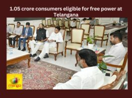 1.05 Crore Consumers Eligible For Free Power At Telangana,1.05 Crore Consumers Eligible,Consumers Eligible For Free Power,Free Power At Telangana,Applications Received In Telangana,Gruha Jyothi,Revanth Reddy, 6 Guarantees, Free Power,Mango News, Telangana, Bpl, Aaru Guranteelu,Free Power Promised By Cong,Free Power At Telangana Latest News,Free Power At Telangana Live Updates,Telangana Latest News And Updates,Telangana Politics, Telangana Political News And Updates