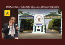Chief Justice Of India Hails Advocates As Social Engineers, Chief Justice Of India, India Hails Advocates As Social Engineers, Social Engineers, India Hails Advocates, Lawyers, A Lawyer is a Social Engineer, Supreme Court, India, CJI, DY Chandrachud, Supreme COurt, SV University, Law Course, Mango News