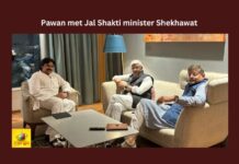 Pawan Kalyan, Jana Sena, BJP,Shekhawat, Jal Shakti, Union minister,Vijayawada,TDP,Novotel hotel,BJP,Baijayant Panda, AP Latest news and Updates, AP Politics, AP Elections,Mango News