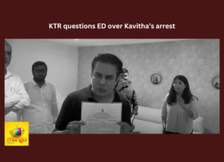 KTR Questions Ed Over Kavitha’s Arrest, KTR Questions Ed, Kavitha Arrest, Kavitha Arrest KTR Questions Ed, BRS, Delhi, Kalvakuntla Kavitha, KCR, KTR, Liquor Scam, BRS MLC Kavitha Arrested, Delhi Liquor Scam, Telangana, Political News, BJP, Mango News