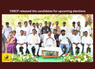 YSRCP released the candidates for upcoming elections