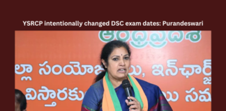 YSRCP Intentionally Changed DSC Exam Dates: Purandeswari, YSRCP Intentionally Changed DSC Exam Dates, DSC Exam Dates Changed, YSRCP Changed DSC Exam Dates, AP, AP BJP, BJP, BJP4India, Chandrababu Naidu, Lokesh, Modi, Purandeswari, YS Jagan, Andhra Pradesh, Political News, Mango News