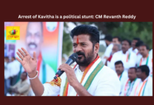 Arrest Of Kavitha Is A Political Stunt: CM Revanth Reddy, Arrest Of Kavitha Is A Political Stunt, Political Stunt Kavitha Arrest, Political Stunt, BJP, BRS, Delhi Liquor Scam, Kavitha Arrest, KCR, Revanth Reddy, Telangana, Telangana CM, TS Live Updates, Political News, Mango News