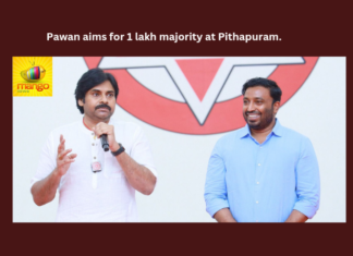 Pawan Aims For 1 Lakh Majority At Pithapuram ,Pawan Aims For 1 Lakh Majority, 1 Lakh Majority At Pithapuram, Majority At Pithapuram, 1 Lakh, Jana sena, Majority, Pawan kalyan, Pithapuram, Tea Time, Uday Srinivas, CM Jagan, AP Live Updates, Andhra Pradesh, Political News, Mango News