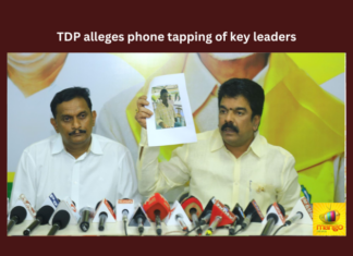 TDP Alleges Phone Tapping Of Key Leaders,AP Polls,AP Politics,AP News,AP Latest News,AP Elections News,TDP News,Mango News,Andhra Pradesh Elections,Elections 2024,AP Elections 2024,TDP,TDP News,TDP Latest News,TDP Alleges Phone Tapping,Phone Tapping,Phone Tapping Case,TDP Raises Phone Tapping Charges,TDP complains of phone tapping,MLA Bonda Umamaheswara Rao,Intelligence Chief,DGP,Police,Naidu,Pawan Kalyan,Jana Sena,Vijayawada,Vijayawada News,Bonda Uma Maheswara Rao,Bonda Uma Maheswara Rao News,Nara Chandrababu Naidu,Nara Lokesh