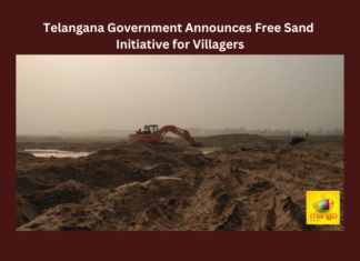 Telangana Government Announces Free Sand Initiative For Villagers,Telangana Government,Telangana,Telangana News,Telangana Latest News,Hyderabad,Free Sand Initiative,Mango News,Free Sand For House Construction By Telangana Government,Telangana Government Offers Free Access To Sand For Villagers,Free Sand,Sand,Revanth Reddy,Mining Department,Sand Taxi,Revanth Reddy News