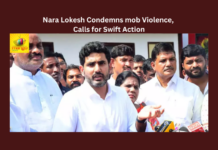 Nara Lokesh Condemns Mob Violence Calls for Swift Action, Nara Lokesh Condemns Mob Violence, Calls for Swift Action, Mob Violence, Nara Lokesh, TDP, Priests, YRSP, Latest Nara Lokesh Mob Violence News, CM Jagan, AP Live Updates, Andhra Pradesh, Political News, Mango News