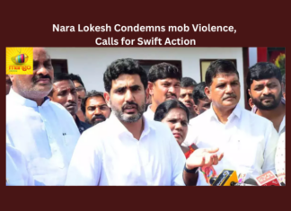 Nara Lokesh Condemns Mob Violence Calls for Swift Action, Nara Lokesh Condemns Mob Violence, Calls for Swift Action, Mob Violence, Nara Lokesh, TDP, Priests, YRSP, Latest Nara Lokesh Mob Violence News, CM Jagan, AP Live Updates, Andhra Pradesh, Political News, Mango News