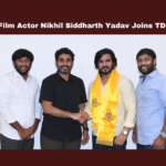 Film Actor Nikhil Siddharth Yadav Joins TDP Gears Up for Political Campaign in Amaravati, Film Actor Nikhil Siddharth Yadav Joins TDP, TDP Gears Up for Political Campaign in Amaravati, TDP Amaravati Political Campaign, Nikhil Siddharth Yadav Joins TDP, Amaravati Political Campaign, Actor Nikil, TDP, Jana Sena, Tollywood, AP Elections, Elections, Lok Sabha Elections, AP Live Updates, Andhra Pradesh, Political News, Mango News