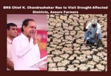 BRS Chief K Chandrashekar Rao to Visit Drought-Affected Districts Assure Farmers, KCR Visit Drought Affected Districts, Drought Affected Districts, KCR Assure Farmers, BRS, Congress, KCR, Rythu Yatra, Drought, TS Drought Affected Districts, General Elections, Lok Sabha Elections, AP Live Updates, Andhra Pradesh, Political News, Mango News
