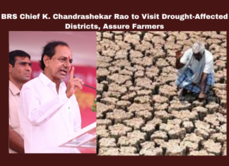 BRS Chief K Chandrashekar Rao to Visit Drought-Affected Districts Assure Farmers, KCR Visit Drought Affected Districts, Drought Affected Districts, KCR Assure Farmers, BRS, Congress, KCR, Rythu Yatra, Drought, TS Drought Affected Districts, General Elections, Lok Sabha Elections, AP Live Updates, Andhra Pradesh, Political News, Mango News