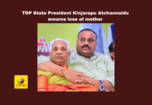 TDP State President Kinjarapu Atchannaidu Mourns Loss Of Mother, TDP State President, Atchannaidu Mourns Loss Of Mother, Loss Of Mother, State President Atchannaidu, TDP, Atchannaidu, Naidu,CBN, Nara Lokesh, General Elections, Lok Sabha Elections, AP Live Updates, Andhra Pradesh, Political News, Mango News