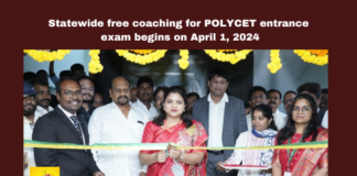 Statewide Free Coaching For POLYCET Entrance Exam Begins On April 1 2024, Statewide Free Coaching, Free Coaching For POLYCET, POLYCET Entrance Exam Begins On April 1 2024, POLYCET Entrance Exam 2024, POLYCET, Nagarani, Education, Polytechnic, POLYCET Coaching, Technical Education, Free Coaching, Education, Mango News