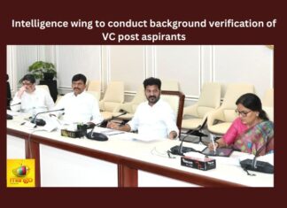 Intelligence wing to conduct background verification of VC post aspirants Telangana, Revanth Reddy, CM, Vice Chancellors,Telangana state government,Osmania university,Ambedkar university,background verification,post aspirants,Revanth Reddy News And Live Updates,Telangana Latest News,Telangana Updates,Telangana News,Telangana News Today,Mango News