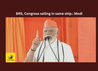 Narendra Modi, Telangana, Telugu State, Adilabad, BJP, BRS, Congress,hyderabad,Kaleshwaram project,Jhoot-Looth,Kishan Reddy,Revanth Reddy News And Live Updates, Telangna Congress Party, Telangna BJP Party,Mango News