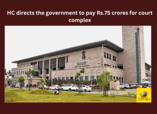 HC directs the government to pay Rs.75 crores for court complex HC court, delay payments, AP, CM YS Jagan,Dheeraj Singh Thakur,Raghunandan Rao,Andhra Pradesh,High court,Vijayawada,Andhra Pradesh News Updates, AP Political News, AP Latest news and Updates, AP Politics, AP Elections,Mango News
