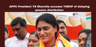 APPC President YS Sharmila Accuses YSRCP Of Delaying Pension Distribution, APPC President YS Sharmila Accuses YSRCP, YSRCP Delaying Pension Distribution, YS Sharmila Accuses YSRCP, YSRCP, Congress, YS Sharmila, APCC, President, Pensions, DBT, General Elections, Lok Sabha Elections, AP Live Updates, Andhra Pradesh, Political News, Mango News