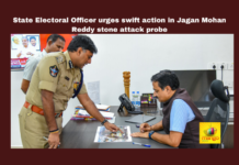 State Electoral Officer Urges Swift Action In Jagan Mohan Reddy Stone Attack Probe, State Electoral Officer Urges, Swift Action In Jagan Mohan Reddy Stone Attack, Jagan Mohan Reddy Stone Attack, Stone Attack, Election Commission of India, ECI, Meena, Mukesh Kumar, Kanti Rana, Vijayawada Police, AP, CM Jagan, Andhra Pradesh, Andhra Pradesh Elections, AP Live Updates, AP Political News, Mango News