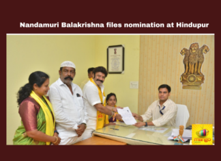 Nandamuri Balakrishna Files Nomination At Hindupur, Nandamuri Balakrishna Files Nomination, Balakrishna Nomination At Hindupur, Hindupur Nomination, Telugu Desam, NTR, Balakrishna, NBK, Balayya, Nara, CBN, Naidu, Nara Lokesh, General Elections, Lok Sabha Elections, AP Live Updates, Andhra Pradesh, Political News, Mango News