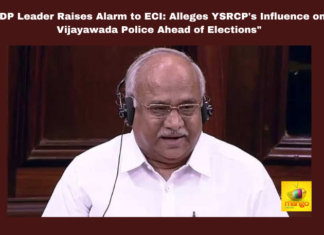 TDP Leader Raises Alarm To ECI: Alleges YSRCP's Influence On Vijayawada Police Ahead Of Elections", TDP Leader Raises Alarm To ECI, YSRCP Influence On Vijayawada Police, Telugu Desam, AP Police, ECI, Kanaka Medala Ravindra, Desam, NDA, Alliance, General Elections, Lok Sabha Elections, AP Live Updates, Andhra Pradesh, Political News, Mango News