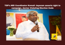 Telugu Desam, TDP, NRI, Komati Jayaram, ECI, Notices