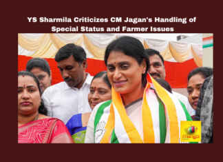 YS Sharmila Criticizes CM Jagan's Handling of Special Status and Farmer Issues, YS Sharmila Criticizes CM Jagan, Special Status, Farmer Issues, YS Sharmila, Reddy, AP Congress, APCC, President, 2024 Elections, General Elections, YS Sharmila Criticizes, General Elections, Lok Sabha Elections, AP Live Updates, Andhra Pradesh, Political News, Mango News