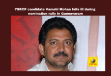 Vallabhaneni Vamsi, Gannavaram, YSRCP, Nomination, Sun stroke