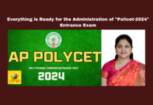 Everything is Ready for the Administration of "Policet-2024" Entrance Exam, Everything is Ready for the Policet-2024, Policet-2024, Policet-2024 Entrance Exam, Administration of Policet-2024, Entrance Exam, AP Policet-2024, AP Policet-2024 Update, Exams, POLYCET, Polytechnic, SSC, AP Live Updates, Andhra Pradesh, Political News, Mango News