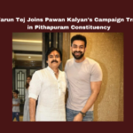 Varun Tej Joins Pawan Kalyan's Campaign Trail in Pithapuram Constituency, Varun Tej Joins Pawan Kalyan, Varun Tej Joins Pithapuram Campaign, Varun Tej Pithapuram Campaign Trail, Actors Campaign in Pithapuram, Celebrity Campaign in Pithapuram, Pawan Kalyan, Pithapuram, Elections, Campaign, Varun Tej, Mega Family, Chiranjeevi, Pithapuram Politics, General Elections, Lok Sabha Elections, AP Live Updates, Andhra Pradesh, Political News, Mango News