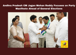 Andhra Pradesh CM Jagan Mohan Reddy Focuses on Party Manifesto Ahead of General Elections, CM Jagan Mohan Reddy Focuses on Party Manifesto, Party Manifesto, CM Jagan Focuses on Manifesto, YSRCP Manifesto, YSRCP Manifesto Update, YS Jagan, AP Government, Manifesto, YSRCP, General Elections, Lok Sabha Elections, AP Live Updates, Andhra Pradesh, Political News, Mango News