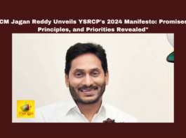 Manifesto, YSRCP, YS Jagan, AP Politics, 2024 Elections, Assembly Elections, Telugu Desam, Janasena