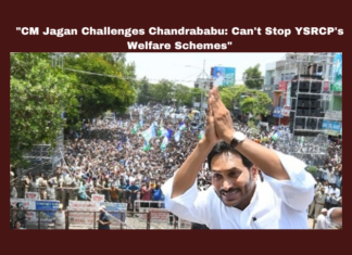 CM Jagan Challenges Chandrababu: Can't Stop YSRCP's Welfare Schemes, CM Jagan Challenges Chandrababu, CM Jagan Challenges, YSRCP Welfare Schemes, CM Jagan Welfare Schemes, CM Jagan, Chandrababu Naidu, YSRCP, Welfare Schemes, Andhra Pradesh, Election Campaign, Nadu-Nedu, Women's Safety, Janmabhoomi Committees, Mahila Police, General Elections, Lok Sabha Elections, AP Live Updates, Andhra Pradesh, Political News, Mango News