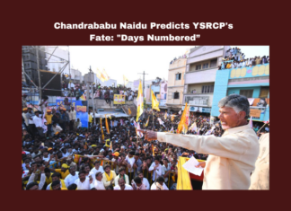 Chandrababu Naidu Predicts YSRCP's Fate: "Days Numbered, Chandrababu Naidu Predicts YSRCP Fate, YSRCP Fate, Days Numbered, Chandrababu Naidu Predicts, YSRCP, Chandrababu Naidu, Andhra Pradesh Politics, TDP, Nandyal District, Political Rally, General Elections, Lok Sabha Elections, Political News, AP Live Updates, Andhra Pradesh, Mango News