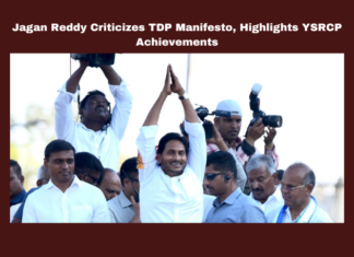 Jagan Reddy Criticizes TDP Manifesto Highlights YSRCP Achievements, Jagan Reddy Criticizes TDP Manifesto, Jagan Highlights YSRCP Achievements, Jagan Reddy Criticizes TDP, YSRCP Achievements, TDP Manifesto, Jagan Mohan Reddy, TDP, YSRCP, Election Campaign, Manifesto, Welfare Schemes, General Elections, Lok Sabha Elections, Political News, TS Live Updates, Telangana, Mango News